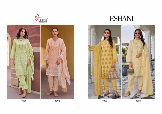 Eshani By Shree Fab Lawn Cambric Readymade Suits Wholesale Shop In Surat